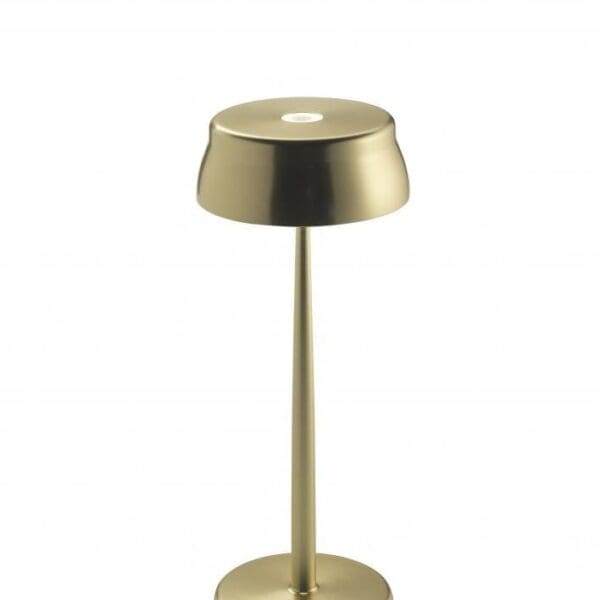 Zafferano SISTER LIGHT oro anodizzato - 13,2 x 11,6 - h 32,8 cm