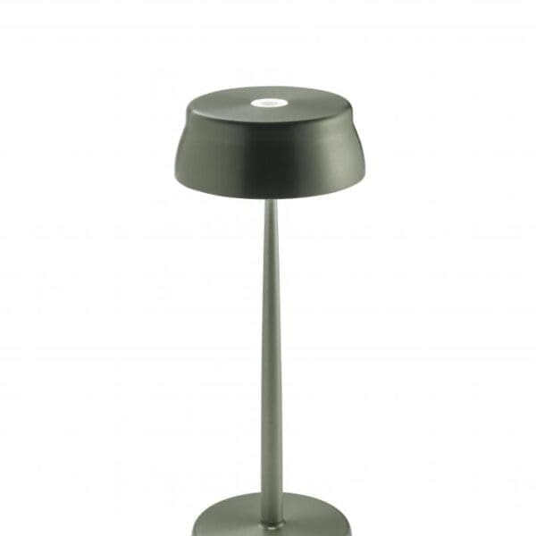 Zafferano SISTER LIGHT verde anodizzato - 13,2 x 11,6 - h 32,8 cm