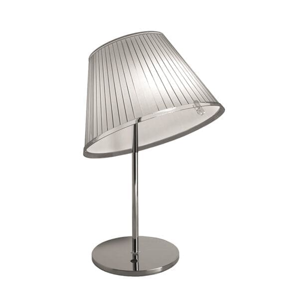 Artemide CHOOSE TABLE - cromo diffusore pergamena
