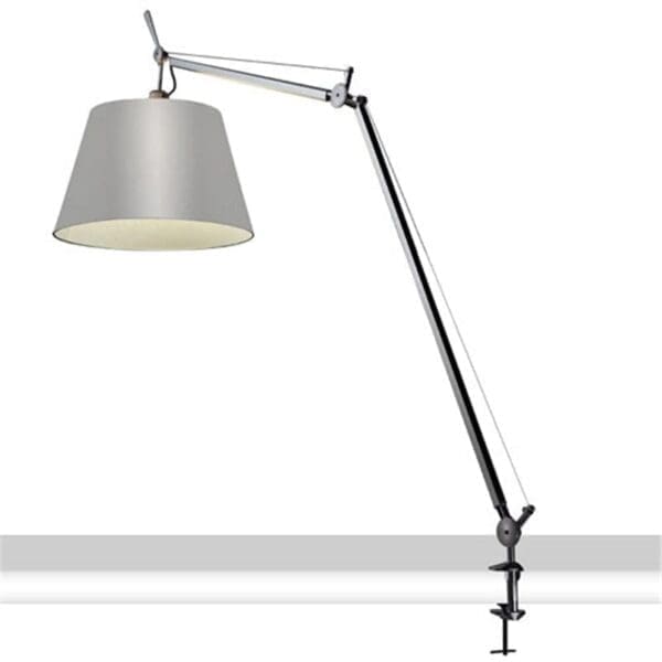Artemide TOLOMEO MEGA LED TABLE 2700K Dimmer su testa - nero diffusore raso 42cm