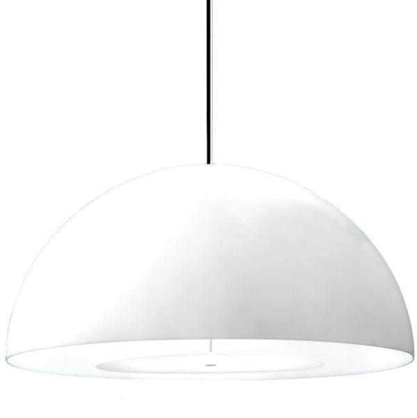 Fontana Arte AVICO grande sospensione - bianco