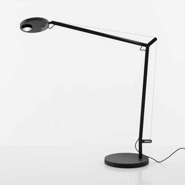 Artemide DEMETRA TABLE 3000K with presence detector - black black table base