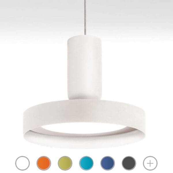 Modoluce HAMMER LED D.30cm sospensione – bianco