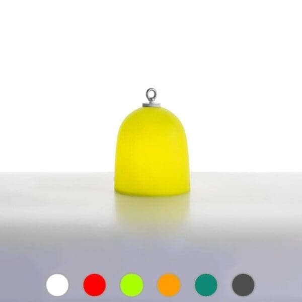 Modoluce CAMPANONE outdoor appoggio con cavo D.51cm – lime