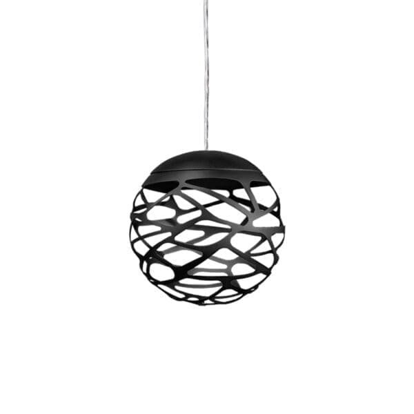 Lodes KELLY CLUSTER SPHERE sospensione 18cm – nero opaco