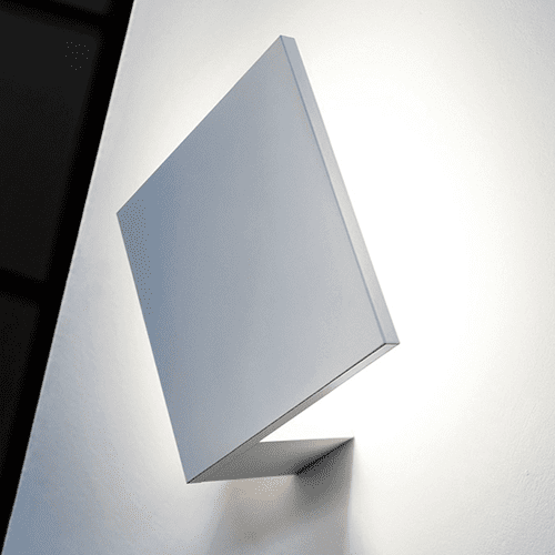 Lodes PUZZLE SQUARE SINGLE 2700K parete/soffitto – bianco opaco
