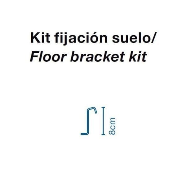 Marset KIT STAFFA PAVIMENTO acciaio inossidabile