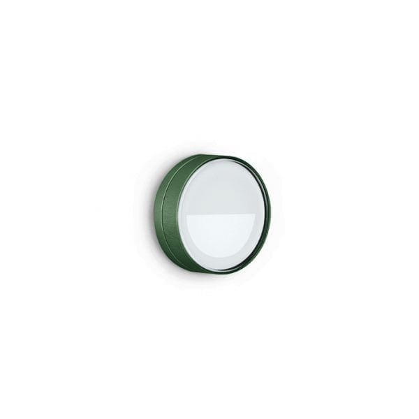 Lombardo AGO Top Asymmetric LED 3000k - Diffuser transparent - outdoor - green