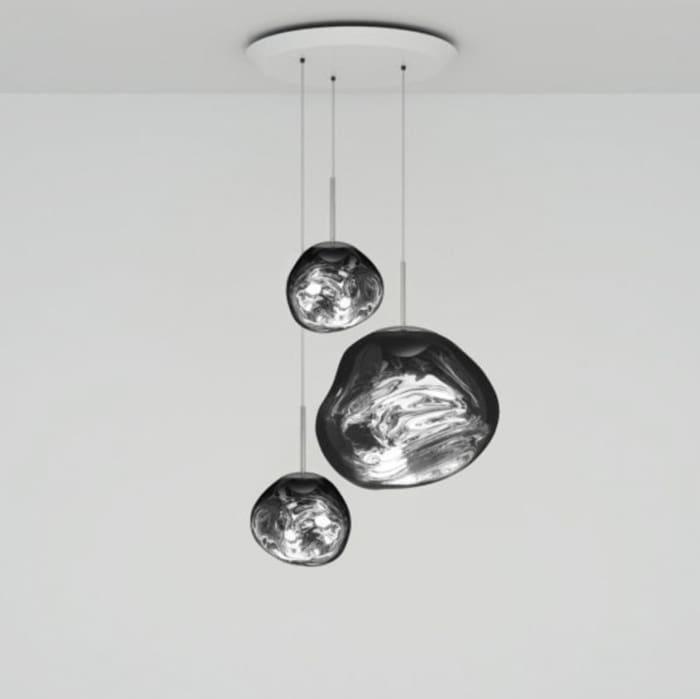 Tom Dixon MELT TRIO ROTONDA - suspension - chrome