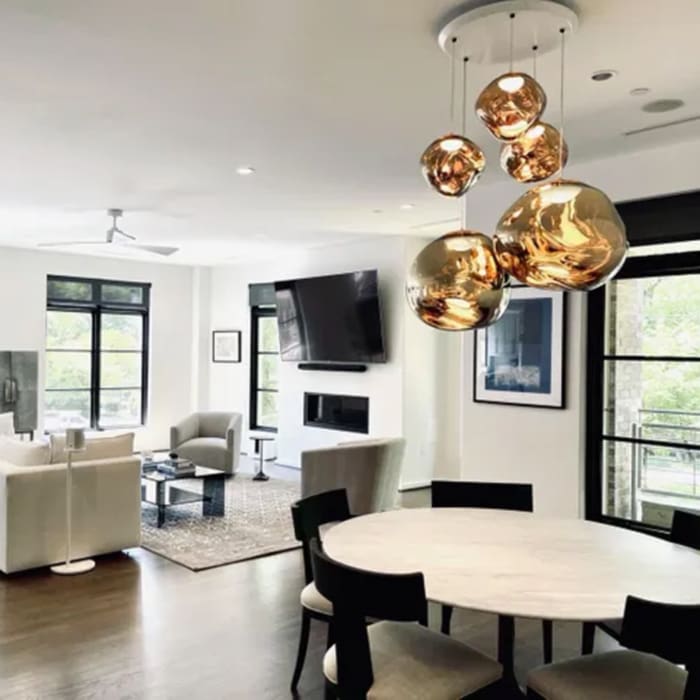 Tom Dixon LARGE ROUND MELT - suspension - gold - Image 2