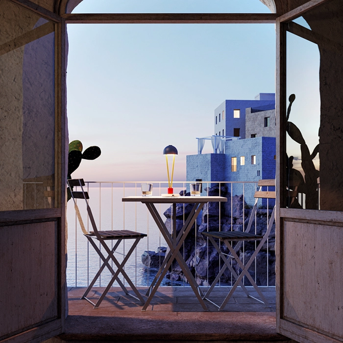 Catellani & Smith ALE BE T - tavolo portatile - nera - immagine 2