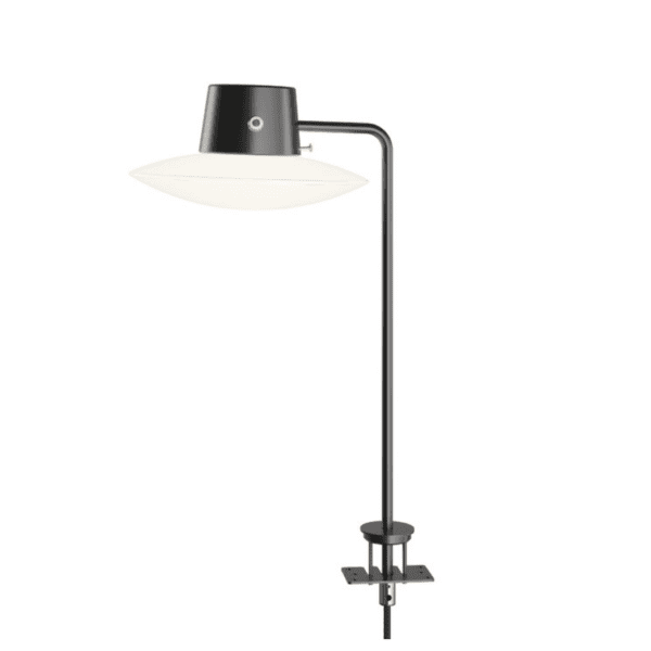 Louis Poulsen AJ OXFORD, 410 mm, opal glass - with fixed desk support