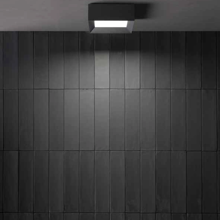 LOMBARDO Flo Q 150 3000K - wall or ceiling - gray scuro - indoor - Image 2
