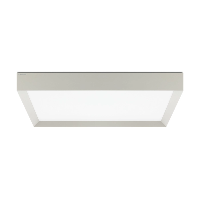 LOMBARDO Flo Q 500 3000K - wall or ceiling - gray - indoor
