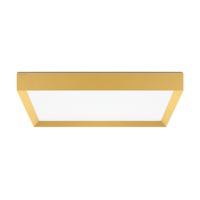LOMBARDO Flo Q 500 3000K - wall or ceiling - oro - indoor