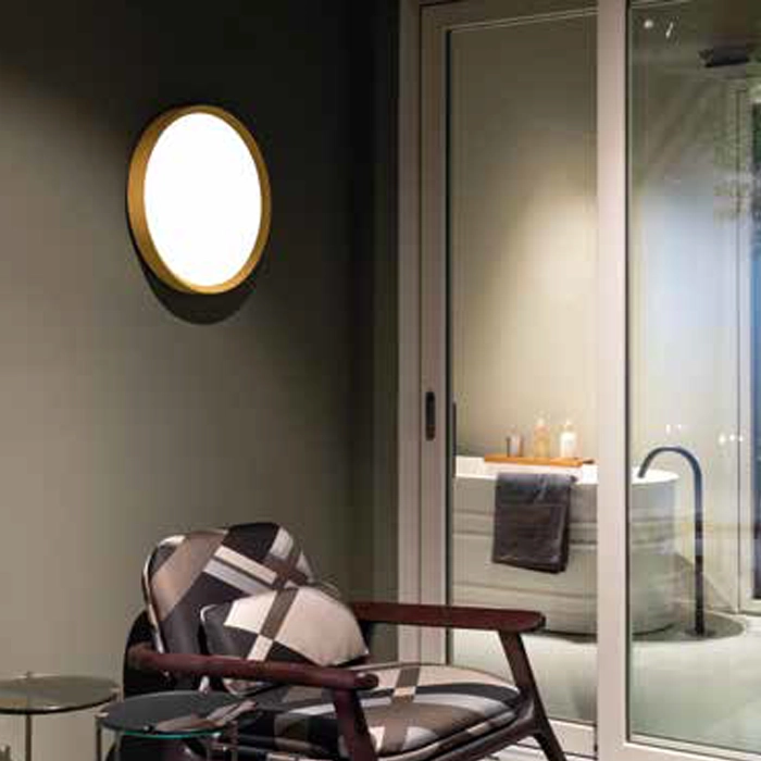 LOMBARDO Flo T 300 3000K - wall or ceiling - oro - indoor - Image 2
