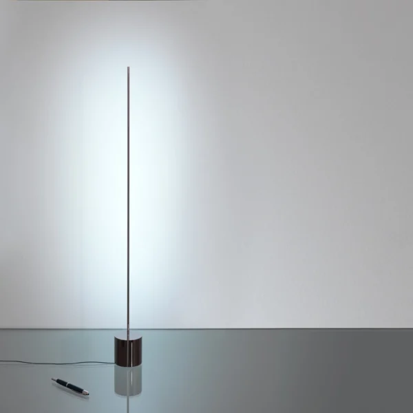 Catellani & Smith LIGHT STICK T - table - satin gold rod black base