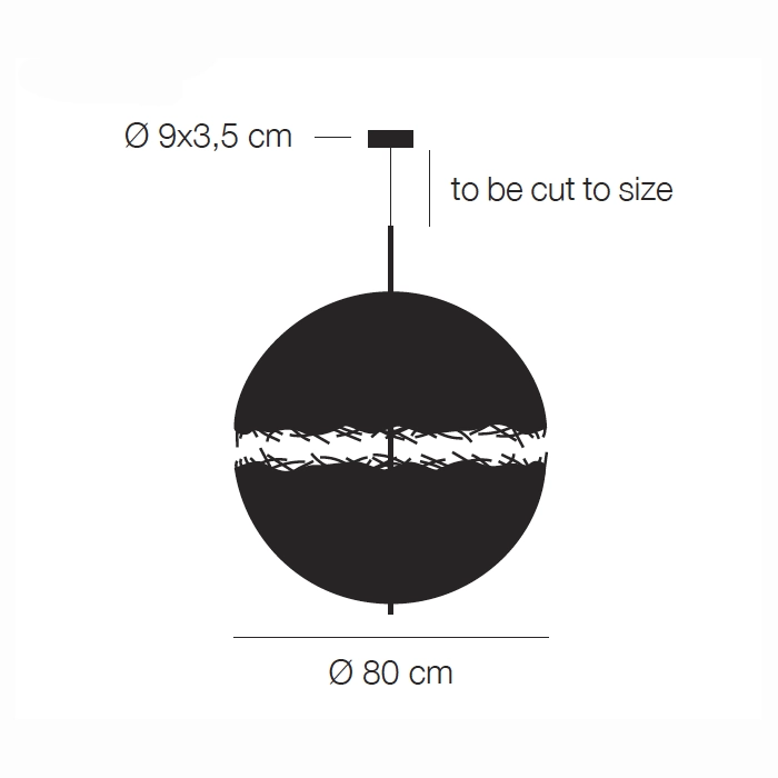 Catellani & Smith POSTKRISI 67 - sospensione - nickel, white - Image 3