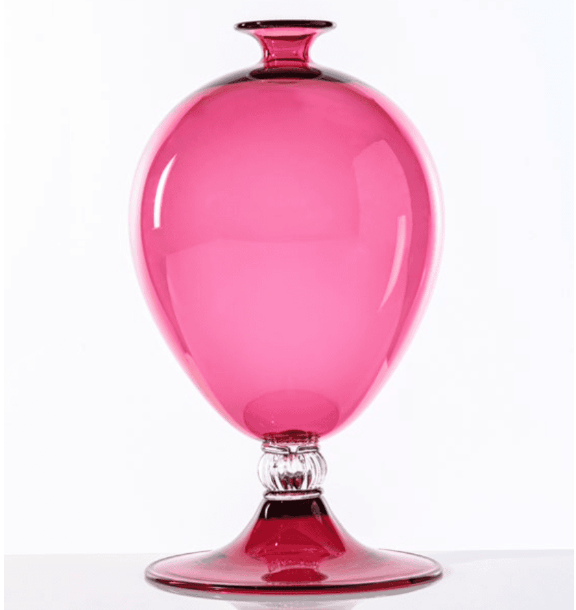 Venini VERONESE 600.01 Magenta Crystal LIMITED EDITION 99 WORKS