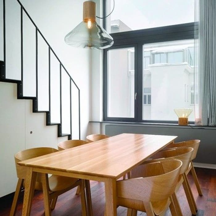 BROKIS MUFFINS wood 07 - suspension - smoke grey glass - european oak canopy - Image 2