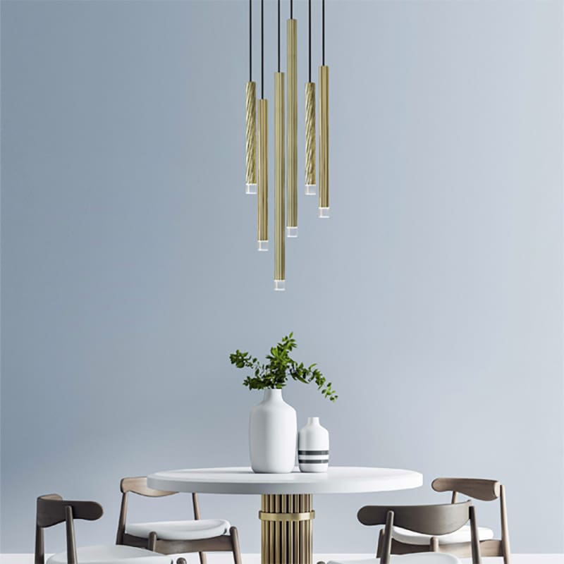 LUMEN CENTER TØBTWIST 50 - ottone lucido - immagine 2
