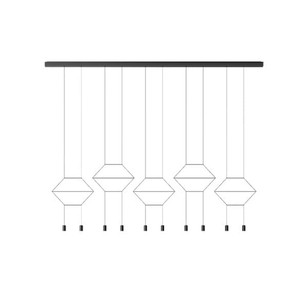 Vibia WIREFLOW Lineal 0330 - black