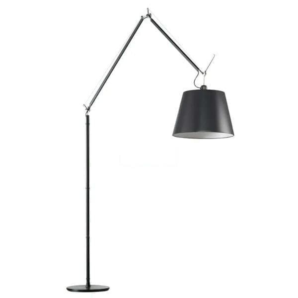 Artemide TOLOMEO Mega floor E27 dimmer - with diffuser 42cm black fabric