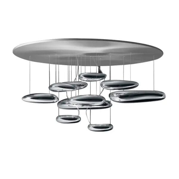 Artemide MERCURY LED ceiling 3000K - glossy chrome