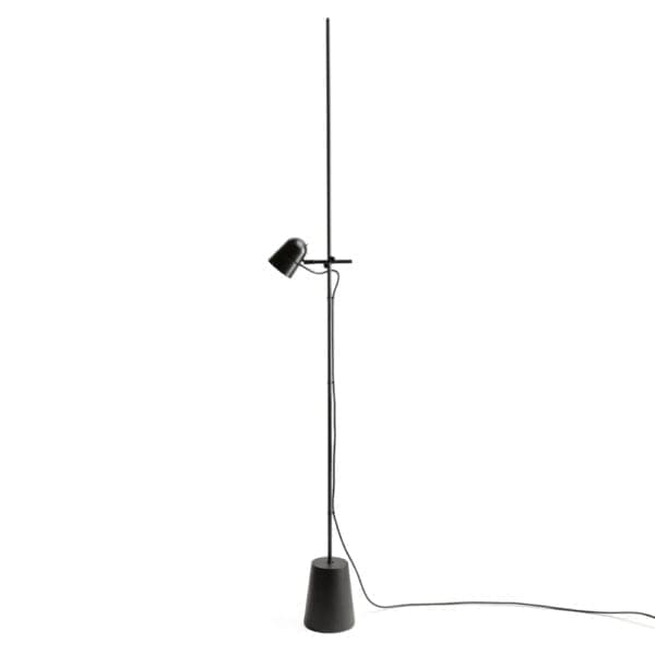 Luceplan COUNTERBALANCE D73NT terra - dimmer con base – nero