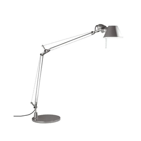 Artemide TOLOMEO - alluminio con base tavolo