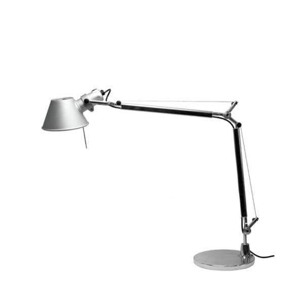Artemide TOLOMEO Mini with table base - alluminio