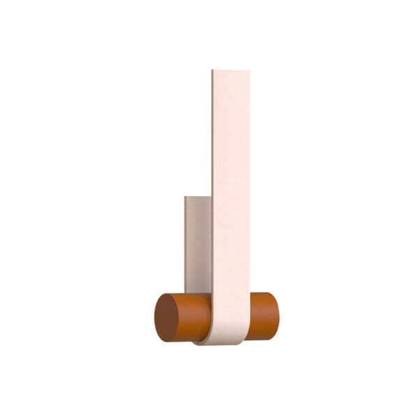 Tooy NASTRO 563.42 - struttura  beige e cilindro terracotta