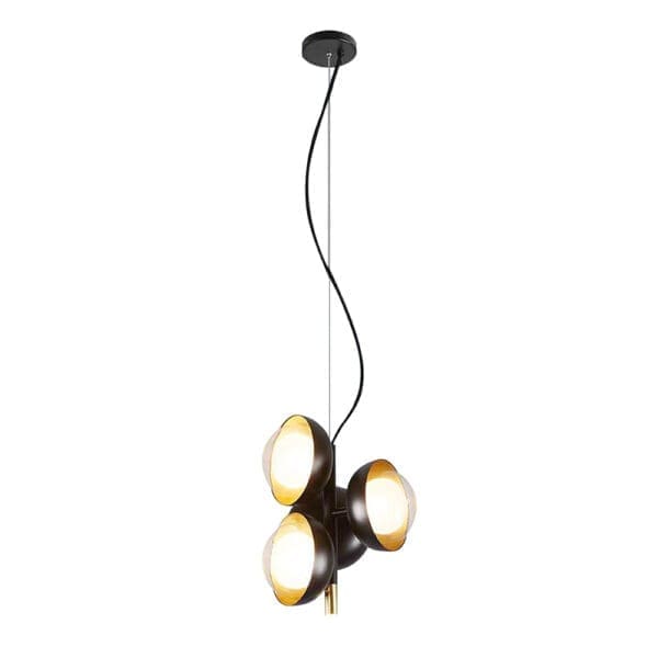 Tooy MUSE 554.25 - nero sabbia e ottone spazzolato