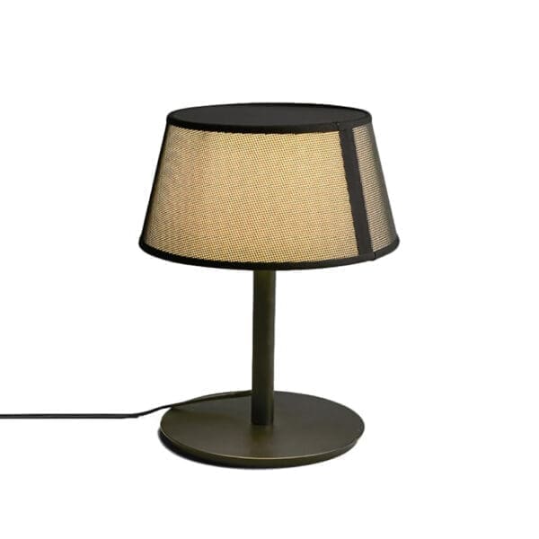 Tooy LILLY 558.32 - nero sabbia, tessuto beige e rete nera