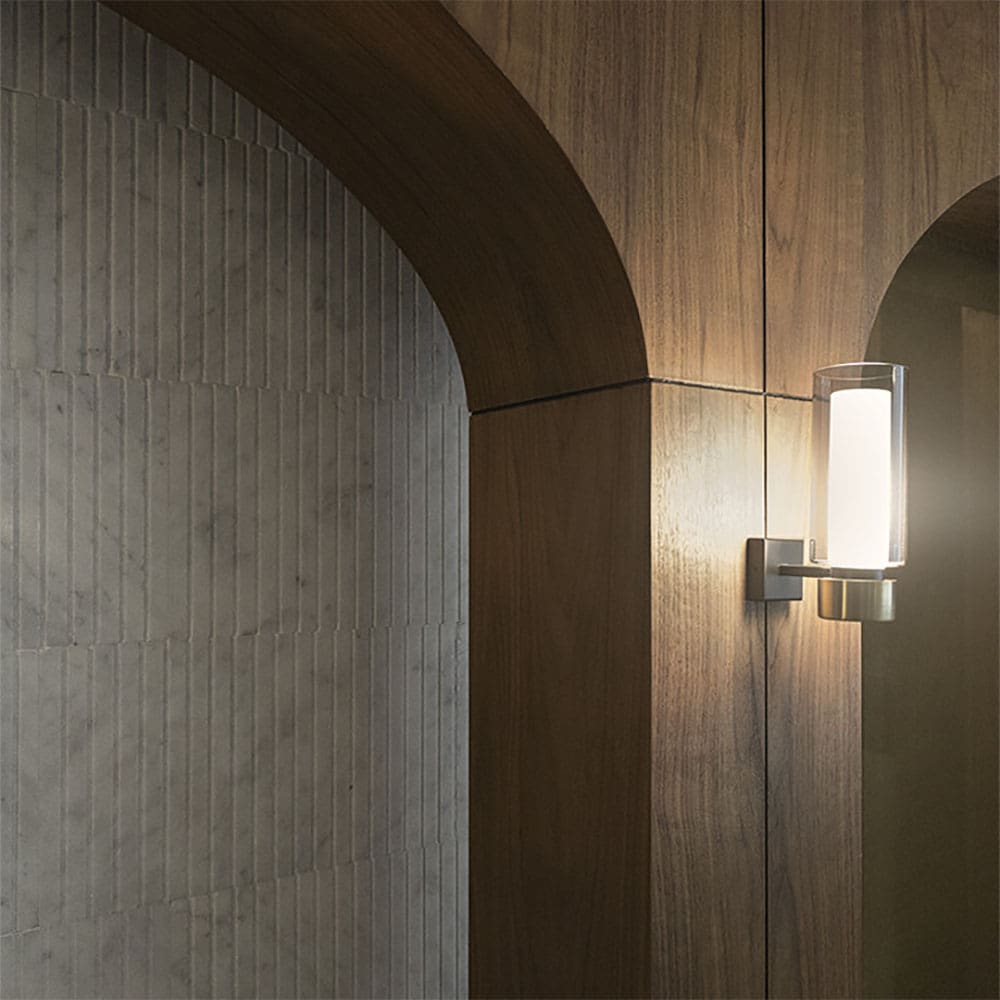 Tooy OSMAN 560.41 - matt black, brushed brass and transparent glass - Image 2