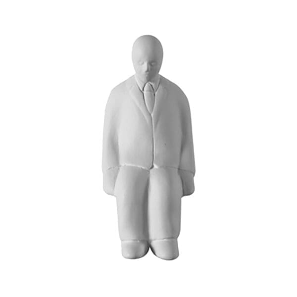 Karman UMARELL - Uomo Seduto - bianco opaco