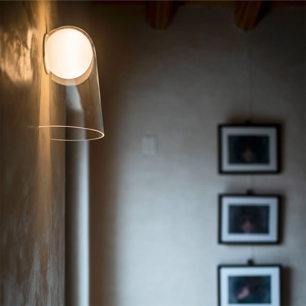 Foscarini SATELLIGHT wall - white and transparent - Image 2