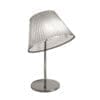 Artemide CHOOSE TABLE - chrome parchment diffuser