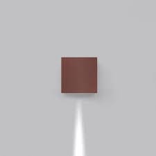 Artemide EFFETTO 14 QUADRO 1 FASCIO STRETTO - ruggine