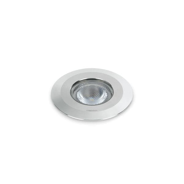 Lombardo CNC 50 T LED 3000k - Diffusore vetro - outdoor - inox spazzolato