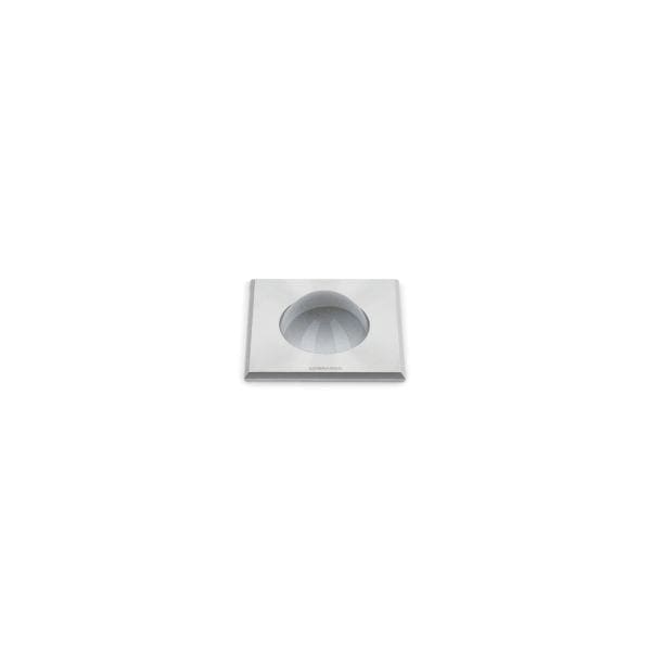Lombardo CNC 35 Q Up LED 3000k - Diffusore vetro - outdoor - inox spazzolato