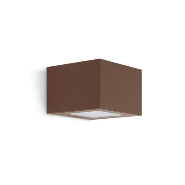 Lombardo TREND Up&Down 11cm LED 3000k 7W - Doppia Emissione - Diffusore Poliglass - outdoor - corten