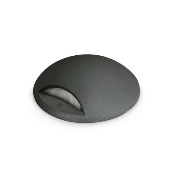 Lombardo CNC 100 L LED 3000k - Diffuser semitransparent - outdoor - anthracite