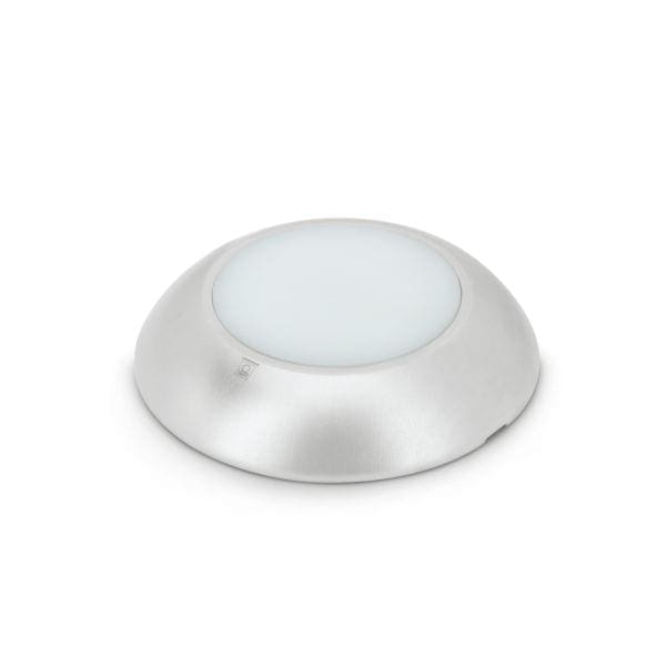 Lombardo CNC 100 UP LED 3000k - Diffusore poliglass - outdoor - inox elettrolucidato