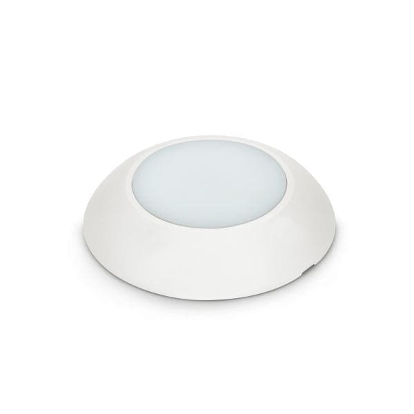 Lombardo CNC 100 UP LED 3000k - Diffusore poliglass - outdoor - bianco