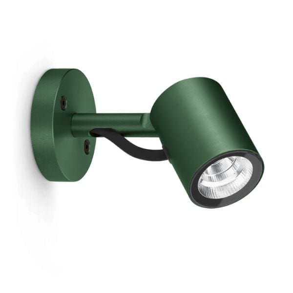 Lombardo AGO Wall LED 3000k - Diffusore trasparente - verde