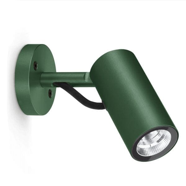 Lombardo AGO Wall Power LED 3000k - Diffusore trasparente - outdoor - verde