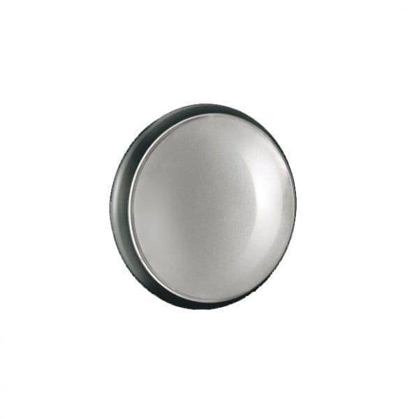 Lombardo CLASS tonda 33cm LED 3000k - Diffusore opalino - outdoor - nero