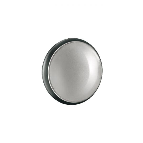 Lombardo CLASS tonda 26cm LED 3000k - Difussore opalino - outdoor - nero