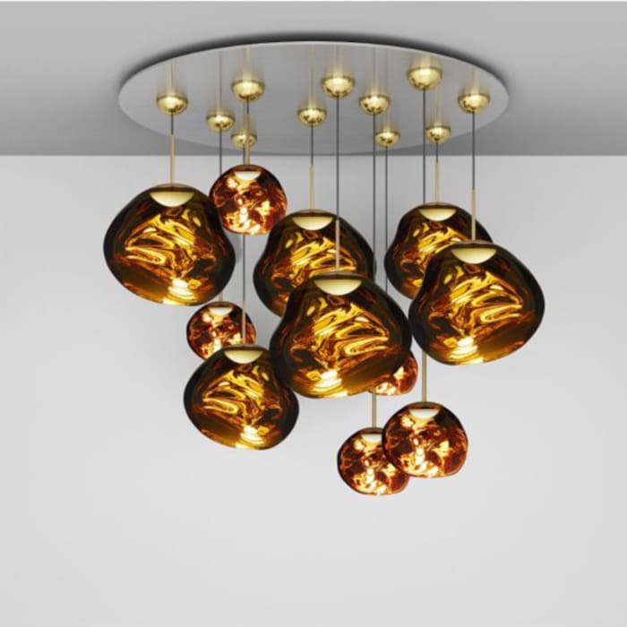 Tom Dixon MELT MEGA LED - suspension - gold - Image 2